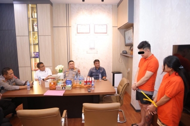 KAPOLDA KEPRI BERI ATENSI TERHADAP KASUS PEMBUNUHAN DI BATAM