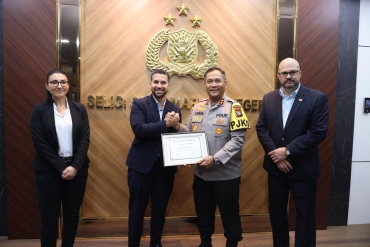 KAPOLDA KEPRI TERIMA KUNJUNGAN KEHORMATAN IFLEC: PERKUAT SINERGI PEMBERANTASAN KEJAHATAN LINTAS NEGARA