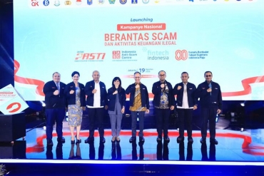 MARAK PENIPUAN KEUANGAN, OJK BERSAMA PEMERINTAH LUNCURKAN KAMPANYE NASIONAL BERANTAS SCAM DAN AKTIVITAS KEUANGAN ILEGAL.
