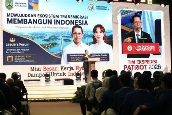 Di Forum Nasional, Amsakar Tegaskan Transmigrasi Jadi Penggerak Pemerataan Pembangunan
