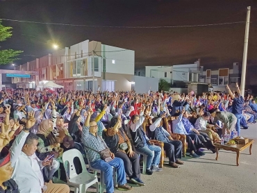 Kampanye Rudi-Rafiq Guncang Tanjungriau, Artis hingga Mantan Gubernur Isdianto Turun