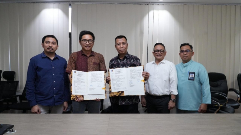 BP Batam-PT Centrepark  Citra Corpora Lakukan Penandatangan PKS Pengelolaan Parkir Terminal Ferry Domestik