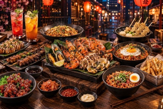 Asian District Aston Batam Hadirkan Seoul, Tokyo, dan Tiongkok di Batam