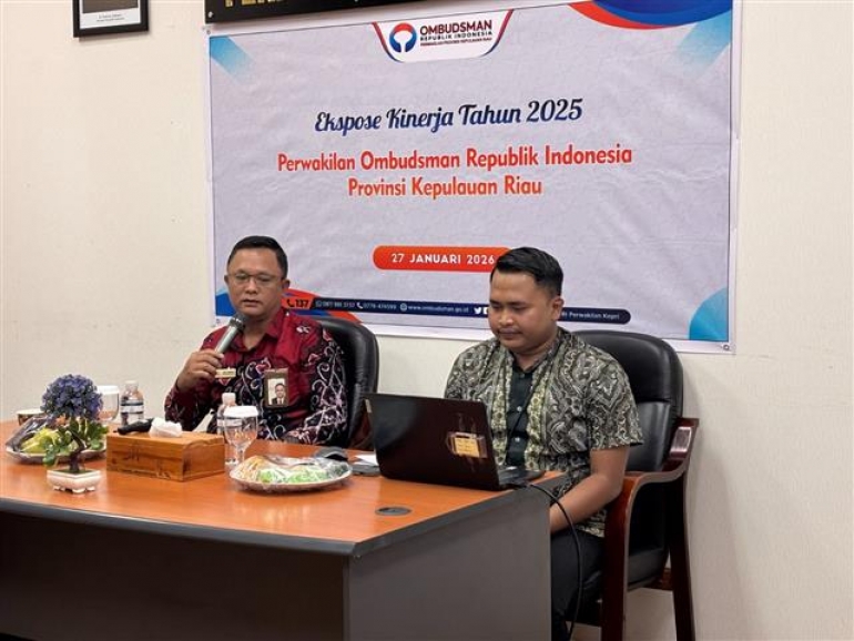 Ekspose Kinerja Tahun 2025 Ombudsman Kepri Ingatkan Penyelenggara Pelayanan Publik Wajib Jalankan Rekomendasi