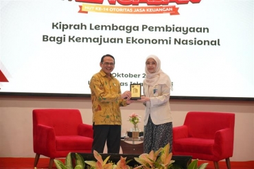 OJK Ajak Mahasiswa Pahami Peran Lembaga Pembiayaan dalam Mendorong Ekonomi Nasional - OJK Mengajar di Universitas Kadiri Kediri.