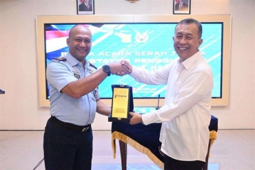 BP Batam Serahkan Status Penggunaan BMN kepada TNI AU