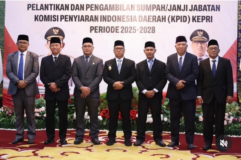 HENKY MOHARI PIMPIN KPID KEPRI 2025–2028, WAGUB DORONG PENGUATAN KEDAULATAN INFORMASI DI DAERAH PERBATASAN