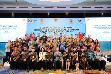 OJK DORONG KONTRIBUSI INDUSTRI JASA KEUANGAN PADA PROGRAM PEMERINTAH, Dialog Akhir Tahun OJK dengan Industri Jasa Keuangan.