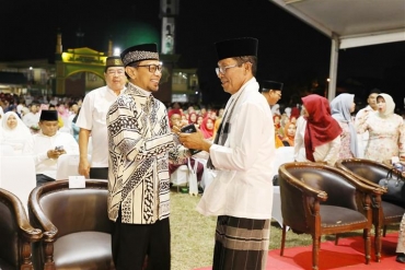 Peringatan Maulid Nabi Bersama Ustaz Wijayanto, Amsakar Ajak Jemaah Meneladani Rasulullah SAW