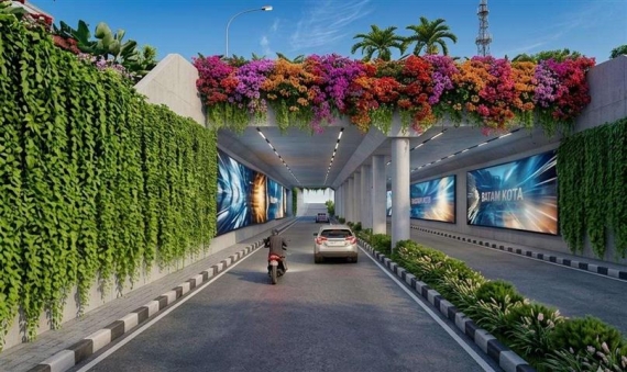 Revitalisasi Underpass Pelita, BP Batam Perkuat Kualitas Infrastruktur Publik