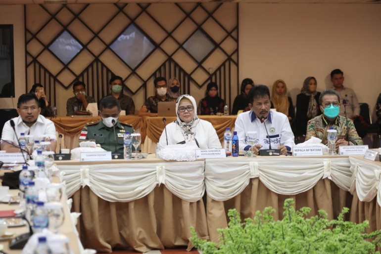 Capai 12 Ribu, Kepala BP Batam Apresiasi Jumlah Bibit Jati Emas Melebihi Target