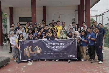 PERKUAT KOMITMEN KEBERLANJUTAN, ASCOTT INDONESIA SALURKAN 6.500 KOTAK MAKAN DI 17 KOTA DI INDONESIA