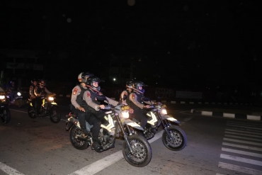 ANTISIPASI BALAP LIAR DAN KEJAHATAN JALANAN, POLDA KEPRI KERAHKAN PERSONEL GABUNGAN DI KOTA BATAM