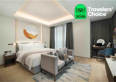 Oakwood Hotel & Apartments Grand Batam Raih Tripadvisor Travelers' Choice Awards 2026, Masuk 10% Hotel Terbaik di Dunia