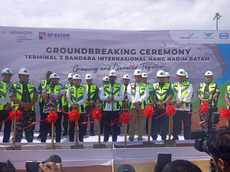 Tampung 9,6 Juta Penumpang, Pembangunan Terminal 2 Bandara Internasional Hang Nadim Dimulai
