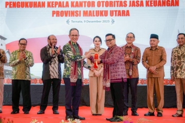 OJK RESMIKAN KANTOR OJK PROVINSI MALUKU UTARA