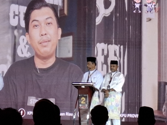Punya Bukti Kerja Nyata, Rudi-Rafiq Enjoy & Kuasai Panggung di Debat Pilgub Siang Ini