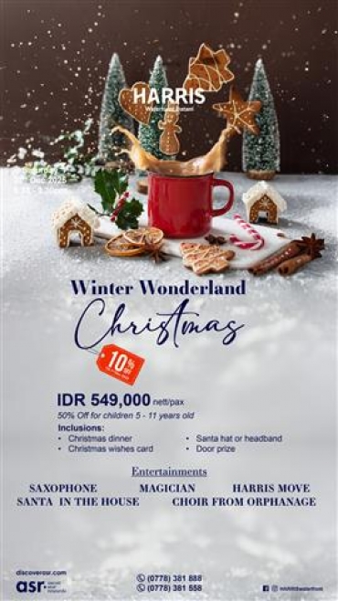 Winter Wonderland Christmas: Keajaiban Natal di Pinggir Laut