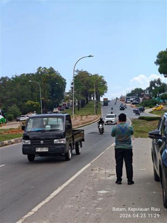 Respons Cepat Keluhan Masyarakat, Ombudsman Dorong BP Batam Segera Perbaiki Jalan Ambles di Atas Terowongan Pelita