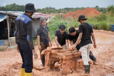 BP Batam Bersama Polresta Barelang Berhasil Tertibkan Tambang Pasir Ilegal di Kawasan Nongsa