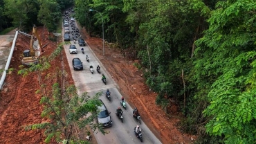Perbaikan Selesai, Jalan Vista Kembali Dapat Digunakan