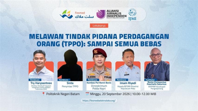 Diskusi Publik Fesmed Selat Malaka:  TPPO Bukan Soal Pekerja Migran Saja
