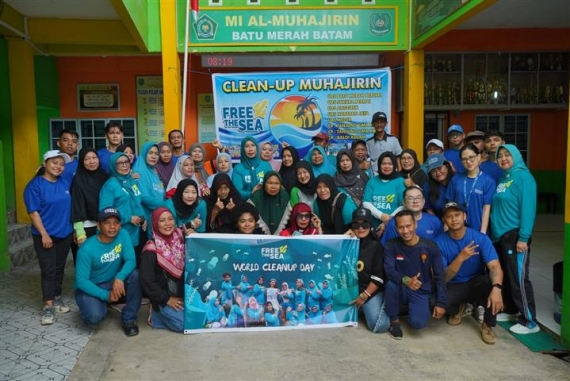 Oakwood Grand Batam Turun Tangan Selamatkan Laut