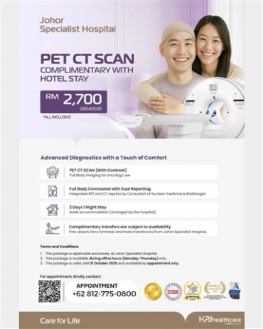 PET CT Scan KPJ Johor: Teknologi AI Canggih untuk Deteksi Kanker Lebih Cepat