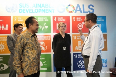 Pertemuan Sherpa GCRG Indonesia dengan UN RC Indonesia Bahas Atasi Dampak Krisis Pangan, Energi, dan Keuangan serta Sinergi Forum Multilateral dalam Penanganan Krisis Global